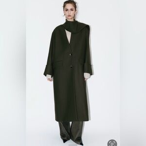 Zara Manteco Wool Coat